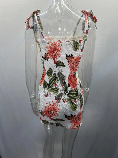 Sexy Women's Bodycon Mini Dress Summer Fashion Sling Strapless Pencil Tank Dress